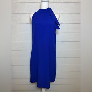 Vince Camuto Royal Blue Mini High Neck Dress size 10